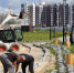 В 4-м микрорайоне Заозёрного ремонтируют парк - Kurgan.Ru
