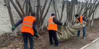 Все выходные продолжалась уборка улично-дорожной сети областного центра - Администрация г. Курган
