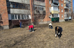В Кургане прошёл первый общегородской субботник