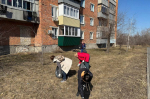 В Кургане прошёл первый общегородской субботник