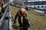 В Кургане прошёл первый общегородской субботник