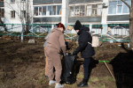 В Кургане прошёл первый общегородской субботник