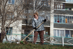 В Кургане прошёл первый общегородской субботник