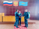 Сотрудники областного чрезвычайного ведомства приняли участие в торжественных мероприятиях, посвященных Дню Государственного флага РФ