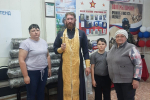 Жители села Плотниково изготовили маскировочные сети для бойцов СВО