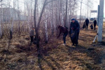 Общегородской субботник: курганцы наводят чистоту после зимы