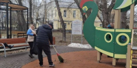 Сегодня в Кургане проходит очередной городской субботник - Администрация г. Курган