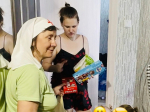 В Кургане «Экипаж милосердия» посетил малообеспеченные семьи