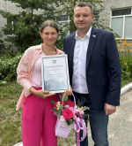 ЛДПР отметила труд воспитателя детского сада №115 в Кургане