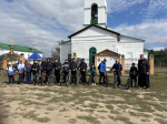 Юные спортсмены из Кетово совершили велопробег к святыне Зауралья