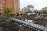 Ремонт завершён. Теплотрасса поставлена под заполнение